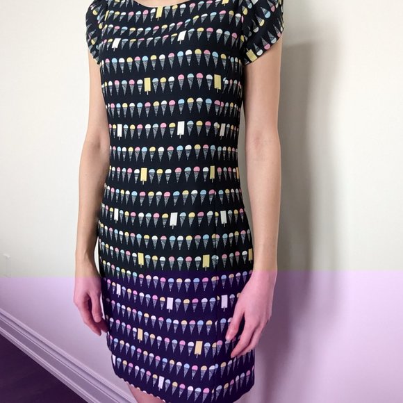 Molly Bracken Ice Cream Midi Dress XS - Picture 1 of 10